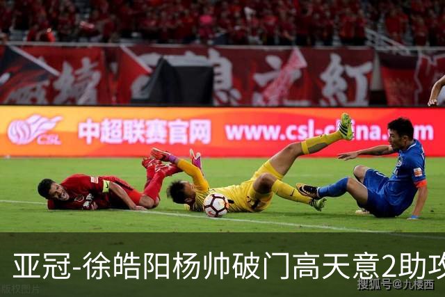 亚冠-徐皓阳杨帅破门高天意2助攻 申花2-1淡滨尼流浪者